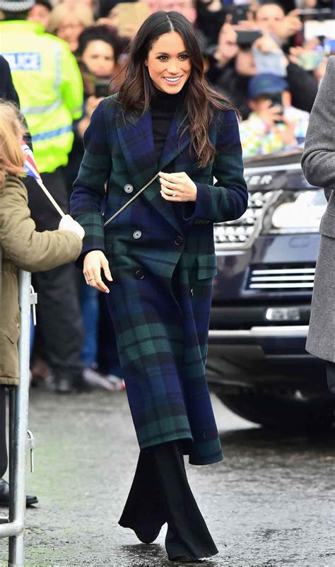 where to find meghan markles plaid burberry coat|Meghan Markle's 7 Best Coat Moments .